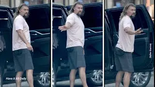 Jason Momoa reveals his new semi-shaved haircut while running errands in Los Angeles