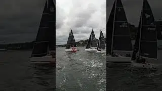 Tight Rounding #CorkWeek2024 #sailing