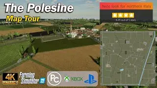 The Polesine | Map Tour | Farming Simulator 22