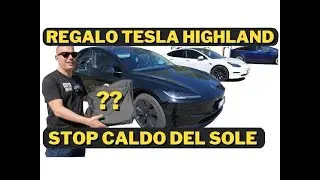 Regalo Tesla Highland Kit tende oscuranti per tetto #tendetesla #tettotesla #teslaregalo #caldotesla