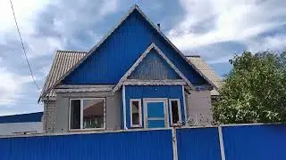 Западный ветер. Тайынша улица Островского, дорога на Пролетарской.