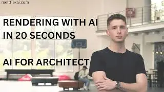 SketchUp to Photorealistic Render With AI in 20 Seconds | MeltFlex AI