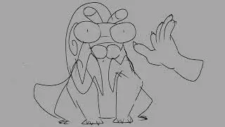 Petting a snantis for 44 seconds
