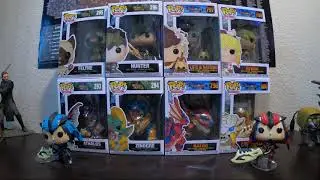 Monster Hunter Funko pop unboxing 4k