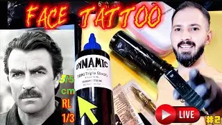 How to make minimalist tattoo face whit RL1/3 🔥Join me and enjoy art