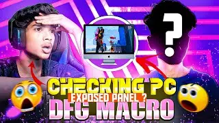 😨DFG MACRO ❗PC CHECKING VIDEO 🤬  CHECKING ME 🔥 H@CK ? FREE FIRE IN TELUGU 