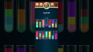 color sort puzzle water game level 129