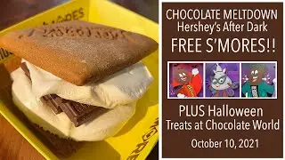 Chocolate Meltdown S'MORES!! Halloween Candy Preview, Squishables & More! Chocolate World: 10-10-21