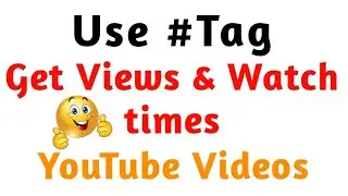 How to add hashtag in Youtube video title in hindi