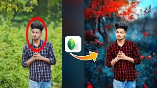 Photo Ka Background Kaise Change Kare 💯| Snapseed Photo Editing | Photo Editing Snapseed 🔥