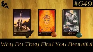Why Do They Find You Beautiful😍🥰🔮~ Pick a Card Tarot Reading