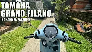Review Yamaha Grand Filano Hybrid Connected Bali 2023
