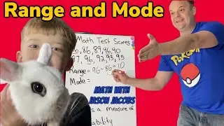 How to Find the Range and Mode Math with Jason Jacobs