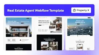 Real Estate Agent Website Template | Property X - BRIX Templates