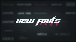 New Fonts Pack for editing 2021 || Instagram Trending fonts || Vivid Genix