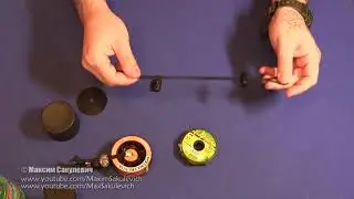 Самодельный Элементарный подвес для катушек с поводками (Fly Fishing)