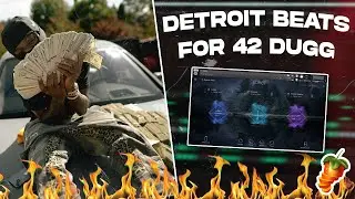 How To Make HARD DETROIT BEATS For 42 DUGG | FL Studio Tutorial