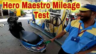 Hero Maestro Mileage Test | hero maestro edge average test | hero maestro edge mileage |maestro edge