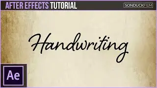 Handwriting Text for After Effects