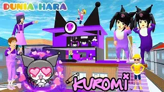 Serba Ungu Baby Celine Hara dapat Hadiah Rumah Kuromi karna Bantu kak Kuromi 😍