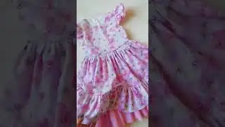 Скоро на канале! Видео по пошиву нарядного платья из хлопка.