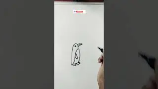 How To Draw A Penguin Drawing 