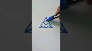3D drawing #shorts #shortsfeed