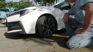 2020 Toyota Corolla SE 225 40 series r18 rim talk