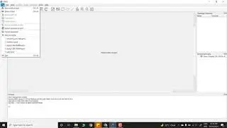 How to create new project in GNS3
