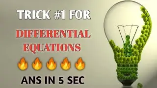 differential equations trick for class 12/nda/jee mains/air force x/navy AA/SSR | math tricks point