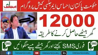 Ehsaas Emergency Cash Programme Online Registration | Ehsas Emergency Cash Program SMS Service