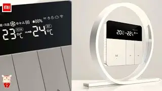 MIJIA Smart WiFi Thermostat Temperature Controller for Water Electric Floor Gas Boiler Heating.