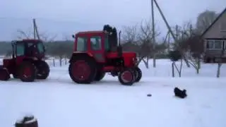 борьба  двух тракторов| BigFail