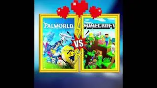PALWORLD GAME 🆚 MINECRAFT GAME OMG! 😮🔥💪| Games |