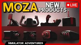 MOZA Racing Event: NEW SIM HARDWARE!🔴LIVE REACTION