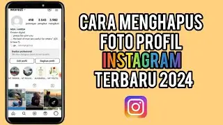 Cara Menghapus Foto Profil Instagram 2024