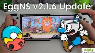 EggNS Nintendo Switch Emulator Update 2.1.6 - Cuphead, Zelda, Pokemon. Gamesir X2