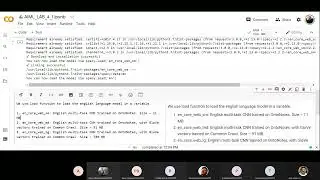 #28.1 Natural Language Processing .. continued