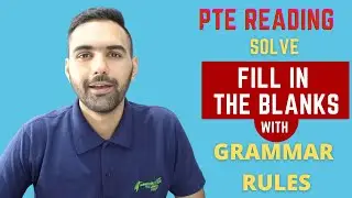 PTE Reading | Fill in the Blanks (Hindi) | Grammar Rules | Language Academy | PTE | NAATI | IELTS