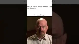 7 Year old me when the robux are free #shorts