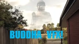 Matte Painting Test - Massive Buddha Statue