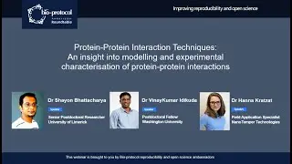 Protein Protein Interaction Techniques | #webinar #protein #interaction #biochemistry