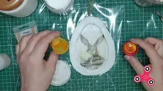 яйцо на пасху из картона
