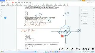 SAT MATH 7 Circular equation