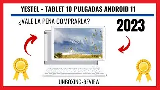 📱 🔴YESTEL Tablet 10 Pulgadas Android 11 2023🔴📱 ¿Vale la pena comprarla?