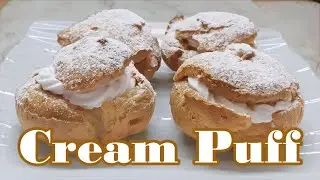 How To Make Easy Cream Puffs - CookingTastic | Homemade Cream Puff Recipe - Easy Profiterole Recipe