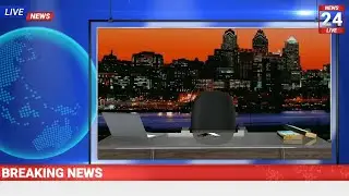 New green screen news studio |free no copyright | news studio setup