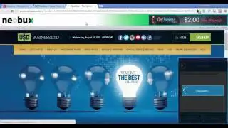 Как заработать в Neobux без вложений и выйти на заработок 10 долларов в день!Регистрация, описание