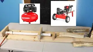 Homemade Log Splitter - BUILD