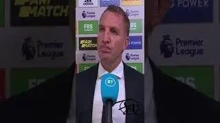 BRENDAN RODGERS should NOT have said THIS! 😱